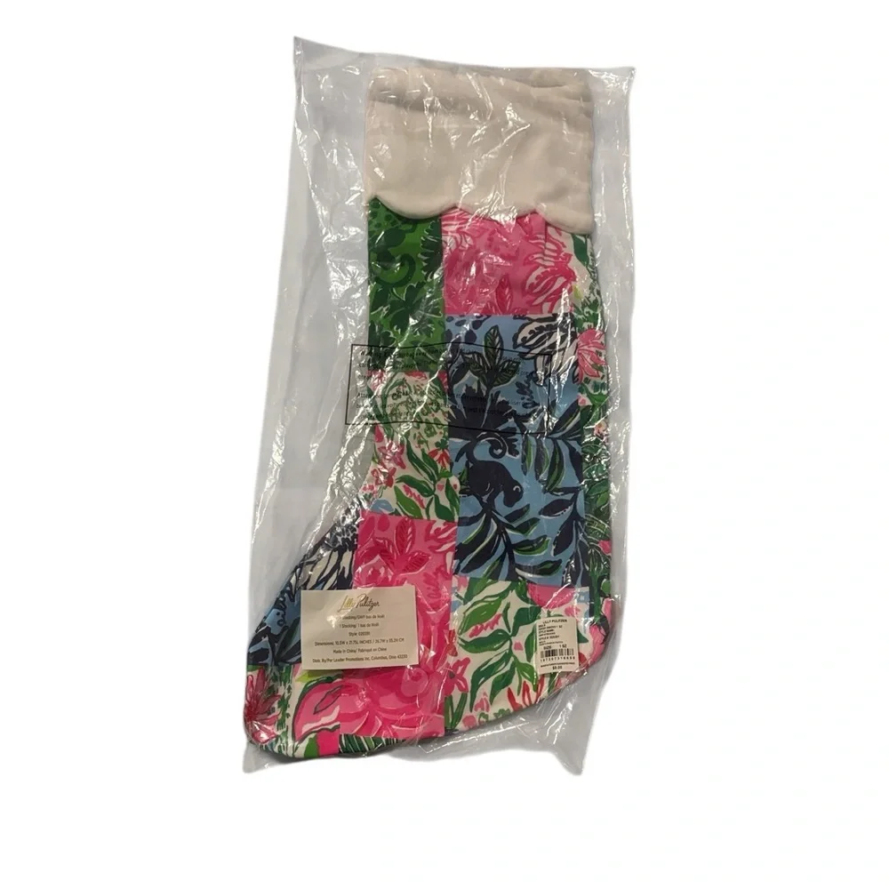 New with tags Lilly Pulitzer Christmas Stocking